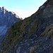 Rückblick bei Querung