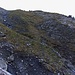 Rückblick zum Abstiegsgelände