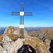 Am Gipfelkreuz des Gräshorns