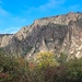 Die Südwestwand des Rotenfels, höchste Wand zwischen den Alpen und Skandinavien.