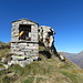 Colle della Colma e cappelletta 1622m.