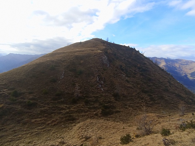 Blick zum Birliboden, auf dem ich 2015 war