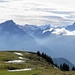 Blick zu den Glarner Alpen - in der Bildmitte der Tödi