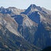 Links hinten Holzgauer Wetterspitze, rechts Vorderseespitze