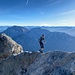 "Aufrecht geht der Mann", erinnerte mich der Kollege als ich über den Grat eierte (Foto: [U 3614adrian])