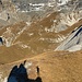 Bergsteigerschatten vor dem Ringelspitz (Foto: [U 3614adrian])