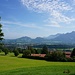 beim Ausgangspunkt Sankt Margarethen mit Blick nach Osten