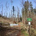 Nach einem weiteren Kilometer kommt diese Umleitung, sie befindet sich schon kurz vor der Kubani Schwelle.