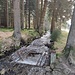 Rückweg vorbei an einem ehemaligen Triftkanal. Als Plan B habe ich auf der Rückfahrt den Besuch des Haidels eingeplant, vorher werde ich aber noch die andere Route auf den Boubin von Kubova Hut' erkunden.