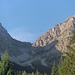 Erster Blick Richtung Schneeplatz und Ostgratscharte