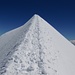Gipfelgrat Mont Blanc