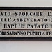 <b>È vietato lavare rape e patate nei lavatoi.</b>