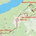 <b>Tracciato GPS Monte Pinzernone.</b>