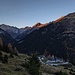 Start kurz nach Sonnenaufgang in Kaisers
