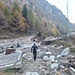 Ponte di Gheiba (strada franata a valle)