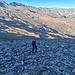 Discesa in ombra sul versante nord