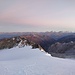 Lungo il pendio NW del Bishorn