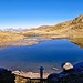 In die Ferne schauen.<br />Anschliessend bin ich auf dem markierten Wanderweg Richtung Murgsee