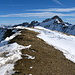 Auf dem Gipfel des Rappehorn oder Mittaghorn 3158m