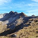Blick zur Rotschrofenspitze mit ihrem kurzen Westgrat.  