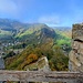 Von dieser hat man einen herrlichen Ausblick...