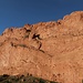 Löcherwand mit den "Kissing Camels" oben