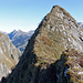 Rückblick im Aufstieg zum Gantspitz.