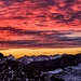 Am B'schießer. Zwischen Ponten und Gaishorn schauen einige Mieminger, Lechtaler und Sellrainer Gipfel hervor, u.a. der Wannig (2493 m), ein unglaublicher Aussichtsgipfel, zu dem ich vor Kurzem auch einen Bericht verfasst habe.