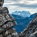 Blick zur Zugspitze (2962 m), dem höchsten Berg Deutschlands. In Österreich liegt sie nur auf Rang 405.