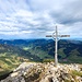 Gipfelkreuz der Rohnenspitze (1990 m) - mein drittes heute.