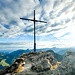 Gipfelkreuz am Ponten - nochmal eine andere Perspektive.