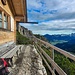Bergwachthütte am Südhang der Rohnenspitze mit toller Aussichtsloge.