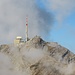 auf dem Säntis ist keine optimale Sicht