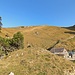 der meist begangene Weg geht von der Schöferhütte nach rechts zum Schatten, mein Weg geht nach links zum Schofberg-Grat, dieser Weg ist viel schöner und interessanter, aber am Anfang recht steil.