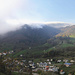 Ein Wolkenloch