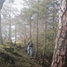 An der Gerstelflue. Es zieht und ist ziemlich kalt und feucht