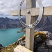 Gipfelkreuz Südlicher Schafgafall - mit Lünersee ...