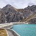 ... zur Staumauer des Lünersees