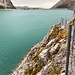 ... auf abschüssiger, gesicherter Passage