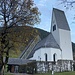 schmucke Kirche in Brand, nahe des historischen alten Walserensembles