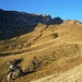 Herbstsonne beim Aufstieg