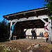 Nette Hütte am Gipfel