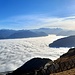 Das Sarneraatal unter der Nebelsuppe. So hoch wie heute war der Nebel zuletzt nur selten...