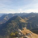Blick vom Gipfel nach Osten...