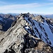 Gipfelgrat von Osten.