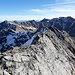 Gratverlauf weiter Richtung Finstertaler Fernerkogel (Gamskögele).