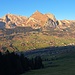 Der Alpstein im späten Nachmittagslicht.