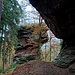 Schöne Felsen steht hier.