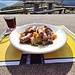 <b>Polenta e luganighetta.</b>
