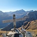 Gipfelkreuz Piz Calandari